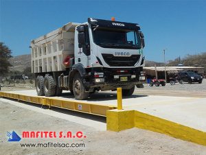 Fabrica e instalación de Balanza de camión
