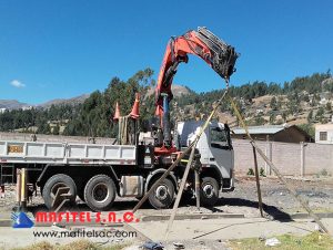 traslado e instalación balanza camionera Perú