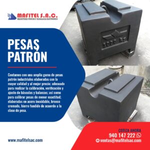 Venta Fabricacion Pesas Patron Peru